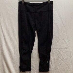 🩶Lululemon Athletica Women’s Run Inspire Cropped Black Leggings